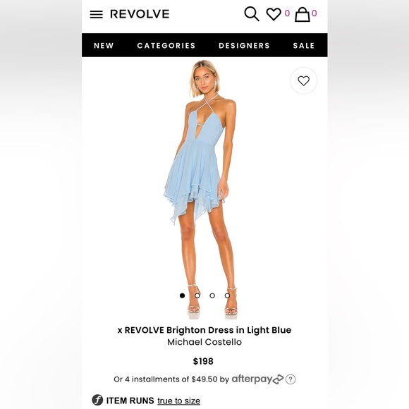 REVOLVE Dresses & Skirts - x REVOLVE Brighton Dress in Light Blue
Michael Costello (Size Small)